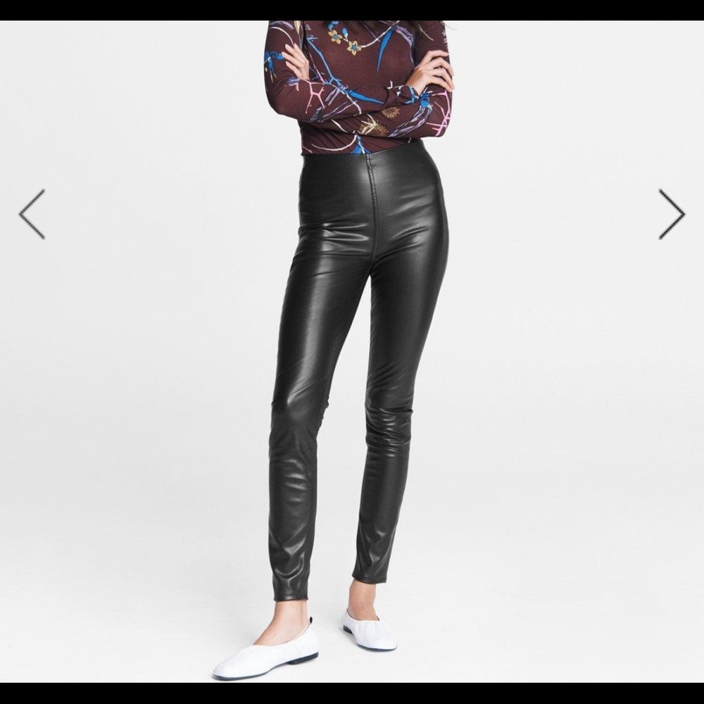 NWOT Rag and Bone Slim Fit Faux Leather Pants